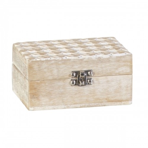 Decorative box 23 x 18 x 12 cm Mango wood (3 Pieces) image 5