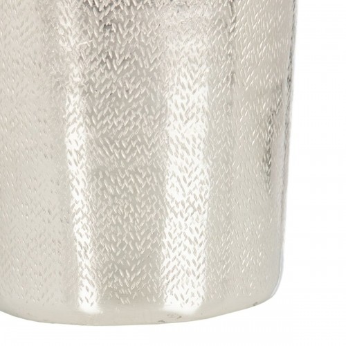 Vase 19 x 19 x 43 cm Metal Silver image 5