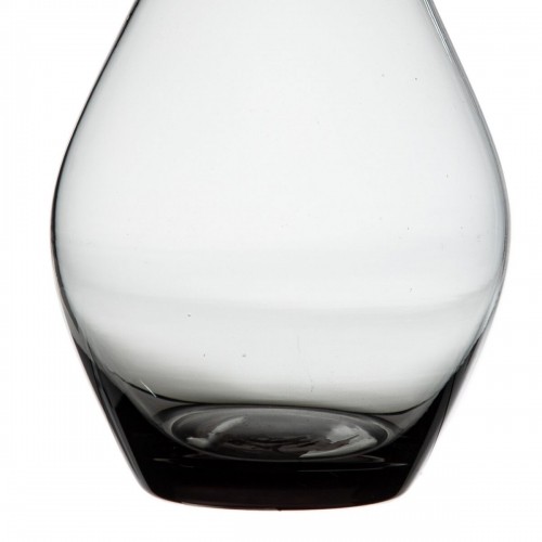 Vase Grey Glass 12 x 12 x 33 cm image 5