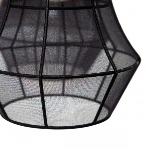 Bigbuy Home Потолочный светильник 40 x 40 x 140 cm Синтетическая ткань Чёрный Металл image 5