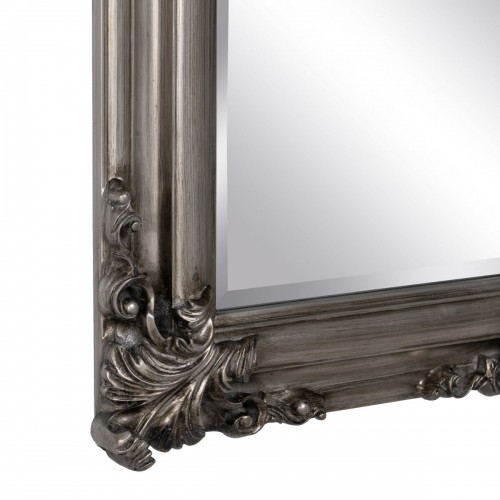 Mirror 56 x 4 x 172 cm Crystal Wood Silver image 5