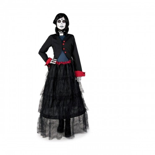 Costume for Adults My Other Me Zoe 9 Pieces Catrina image 5