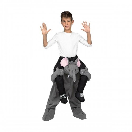Маскарадные костюмы для детей My Other Me Ride-On Слон Серый Один размер image 5