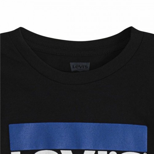 Men’s Short Sleeve T-Shirt Levi's Logo Jr  Black image 5