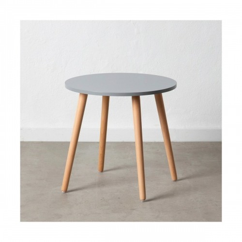 Side table 50 x 50 x 48 cm Natural Grey Wood DMF image 5