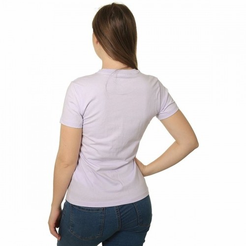 Women’s Short Sleeve T-Shirt Converse Seasonal Star Chevron Lavendar image 5