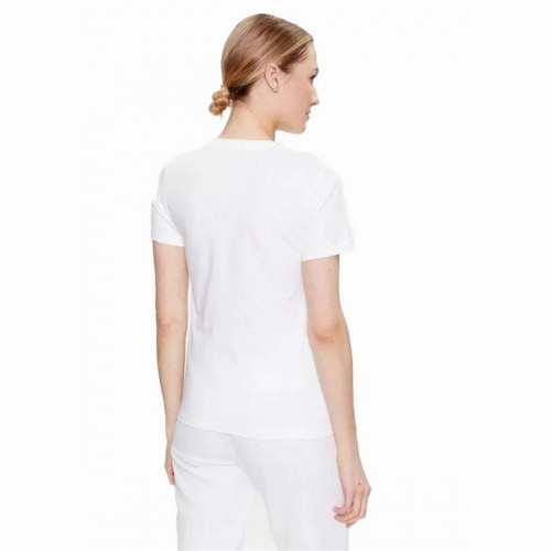 Women’s Short Sleeve T-Shirt Converse Seasonal Star Chevron White image 5