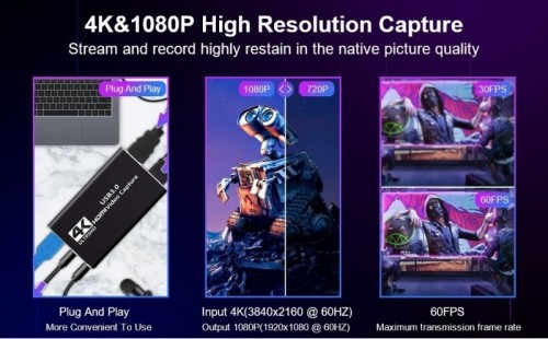 RoGer video capture card HDMI 4K image 5