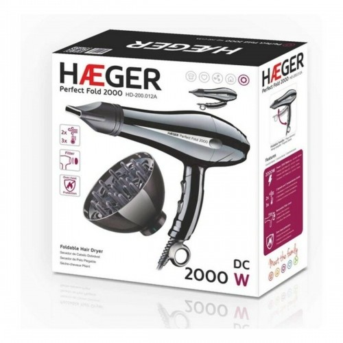 Hairdryer Haeger HD-200.012A 2000W image 5