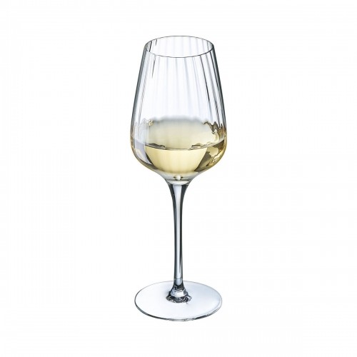 Set of cups Chef & Sommelier Symetrie Transparent Glass 350 ml Wine 6 Units image 5