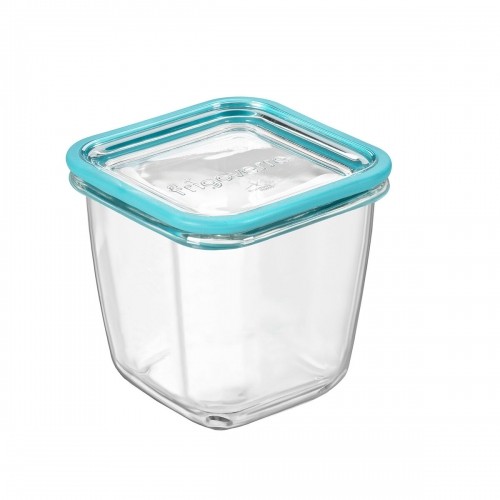 Square Lunch Box with Lid Bormioli Rocco Frigoverre Future Transparent Glass 750 ml (12 Units) image 5