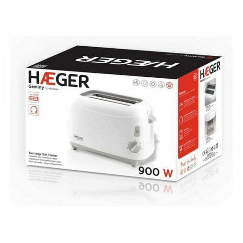 Toaster Haeger TO-900.005A White 900 W image 5