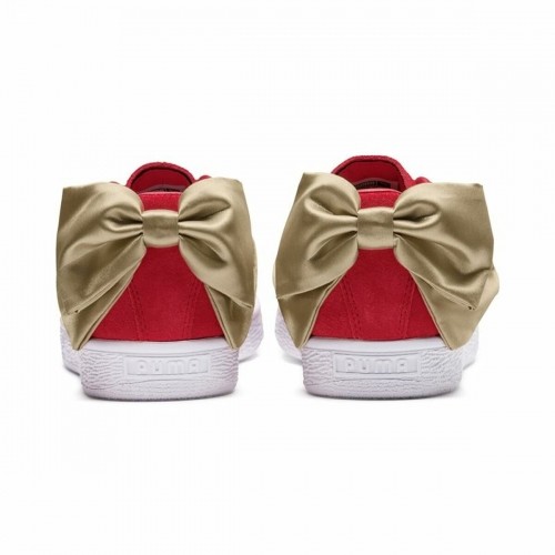 Women's casual trainers Puma Sportswear Suede Bow Varsity Red image 5