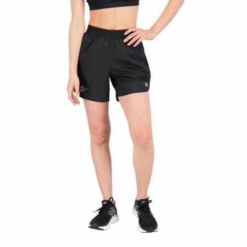 Спортивные женские шорты New Balance Accelerate 5 Чёрный image 5