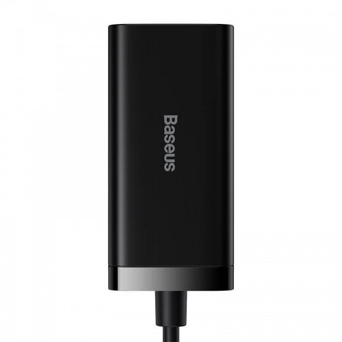 Baseus GaN3 Pro 2xUSB-C + 2xUSB wall charger, 100W (black) image 5