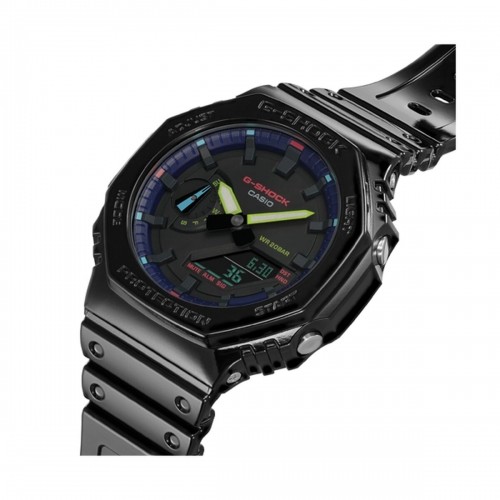 Vīriešu Pulkstenis Casio G-Shock OAK COLLECTION VIRTUAL RAINBOW SERIE Melns (Ø 45 mm) image 5