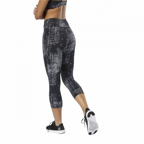 Sport leggings for Women Reebok Lux 3/4 Black image 5