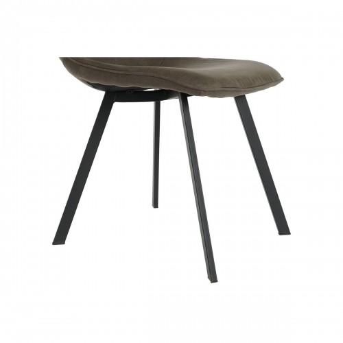 Chair DKD Home Decor 63 x 49 x 85 cm Grey Metal image 5