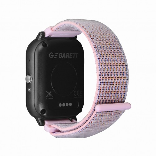 Garett Smartwatch Kids Tech 4G Pink velcro Viedpulkstenis image 5