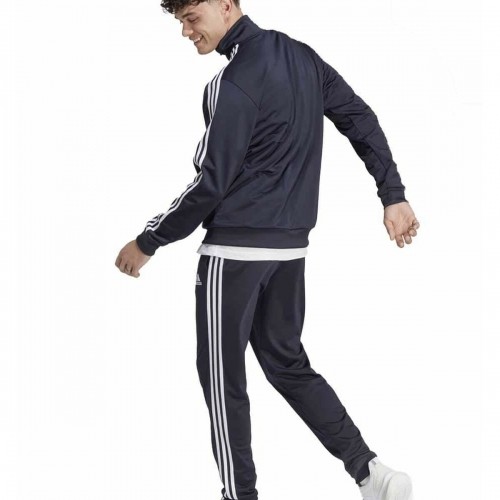 Tracksuit for Adults Adidas M 3S TR TT TS HZ2220  Men Navy Blue image 5