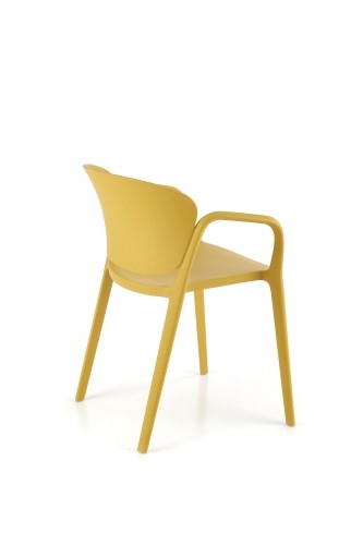 Halmar K491 chair, mustard image 5
