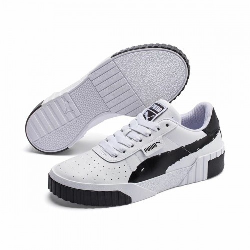 Sports Trainers for Women Puma Cali Brushed Wn's White image 5