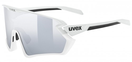 Velosipedu brilles Uvex sportstyle 231 2.0 cloud-white matt / mirror silver image 5