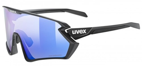 Velosipedu brilles Uvex sportstyle 231 2.0 P black matt / mirror blue image 5