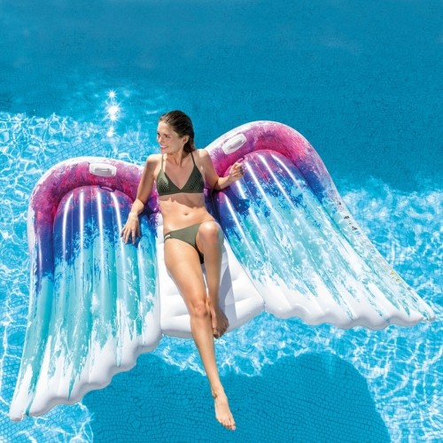 Piepūšamais matracis Intex Colette Miller Eņģeļa Spārni Ar rokturiem 251 x 160 cm (4 gb.) image 5