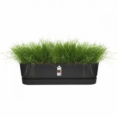 Planter Elho   Black 70 cm Plastic image 5