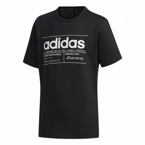Футболка Adidas Brilliant Basics Чёрный image 5