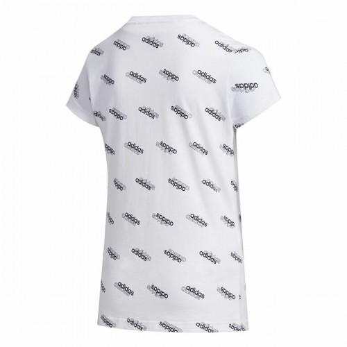 Krekls ar Īsām Piedurknēm Bērniem Adidas Sportswear Balts image 5