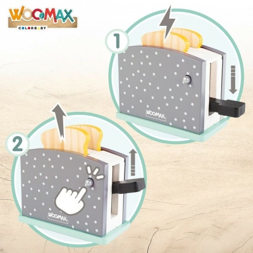 Тостер Woomax 19,5 x 12,5 x 8 cm 8 Предметы 4 штук image 5