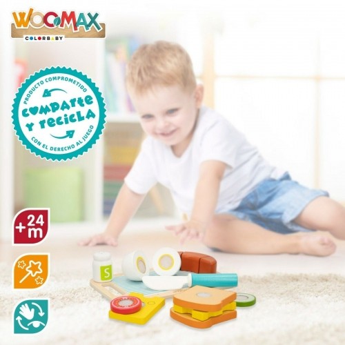 Набор игрушечных продуктов Woomax Завтрак 14 Piese 4 штук image 5