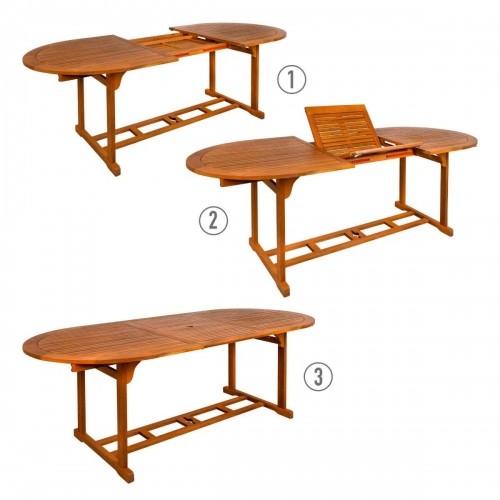 Раздвижной стол Aktive 200 x 74 x 90 cm древесина акации image 5