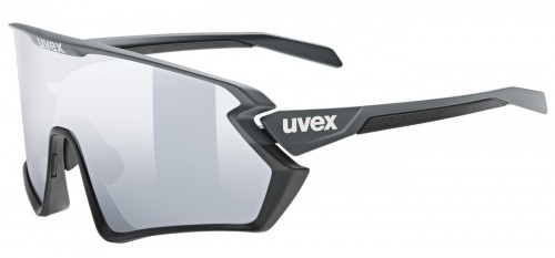 Velosipedu brilles Uvex sportstyle 231 2.0 grey black matt / mirror silver image 5