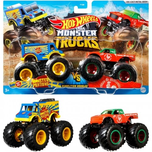Monster Truck Hot Wheels Demolition Doubles 2 штук 1:64 image 5