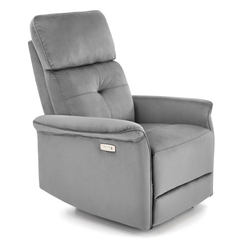 Halmar SEMIR leisure chair, grey image 5