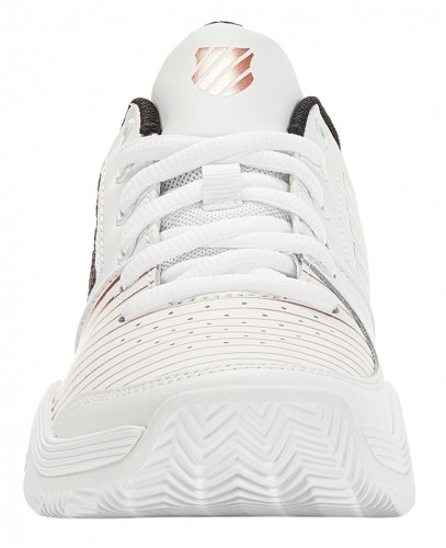 Tennis shoes for women K-SWISS COURT EXPRESS HB 196 white/black/rose gold UK7.5/41.5EU image 5