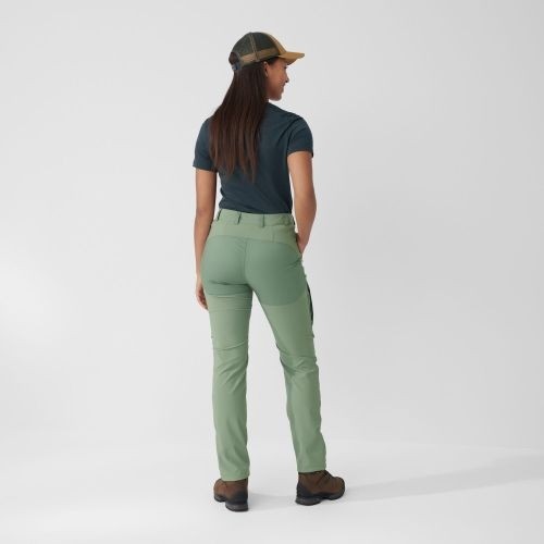 Fjallraven Abisko Midsummer Trousers W Regular / Gaiši zaļa / 38 image 5