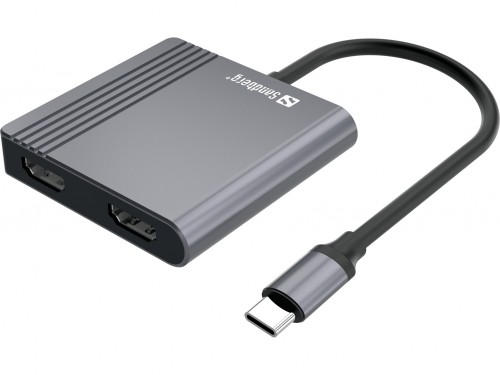 Sandberg 136-44 USB-C Dock 2xHDMI+USB+PD image 5