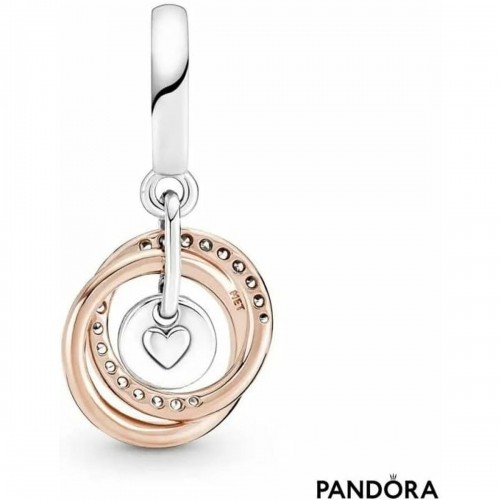 Woman's charm link Pandora FAMILY ALWAYS ENCIRCLED DANGLE image 5