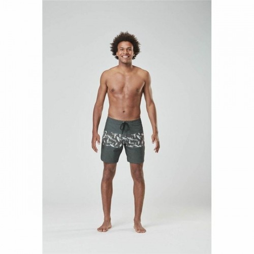Men’s Bathing Costume Picture Andy H 17'' Grey image 5