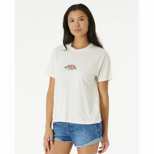 Short Sleeve T-Shirt Rip Curl Sun Relaxed White image 5