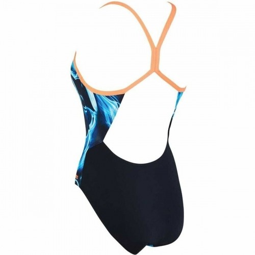 Women’s Bathing Costume Zoggs Sprintback Black image 5