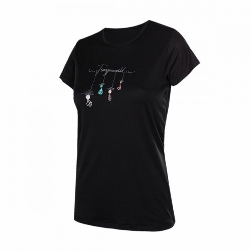 Women’s Short Sleeve T-Shirt Trangoworld Zalabi Moutain Black image 5