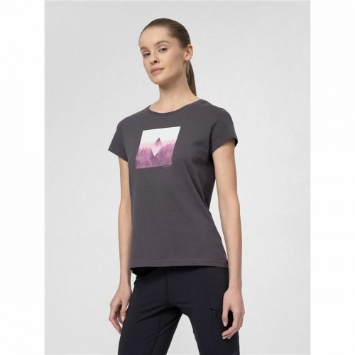 Women’s Short Sleeve T-Shirt 4F  Regular Organic image 5