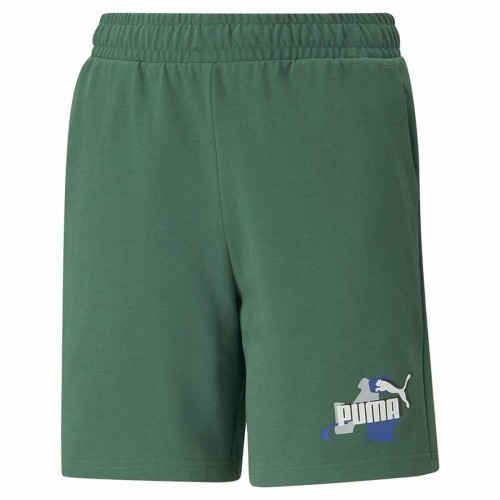 Sport Shorts for Kids Puma Puma Essentials+ Street Art Green image 5