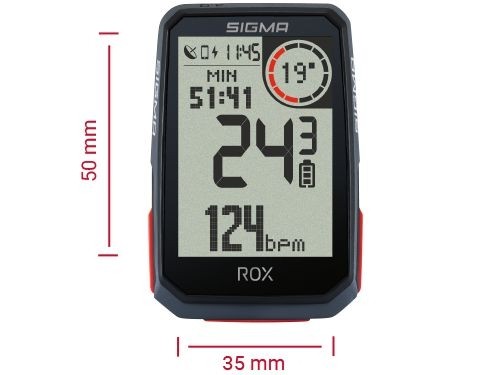 Velodators SIGMA ROX 4.0 GPS Black HR Set image 5