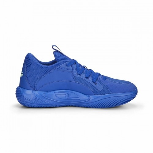 Basketball Shoes for Adults Puma Court Rider Chaos Sl Blue image 5